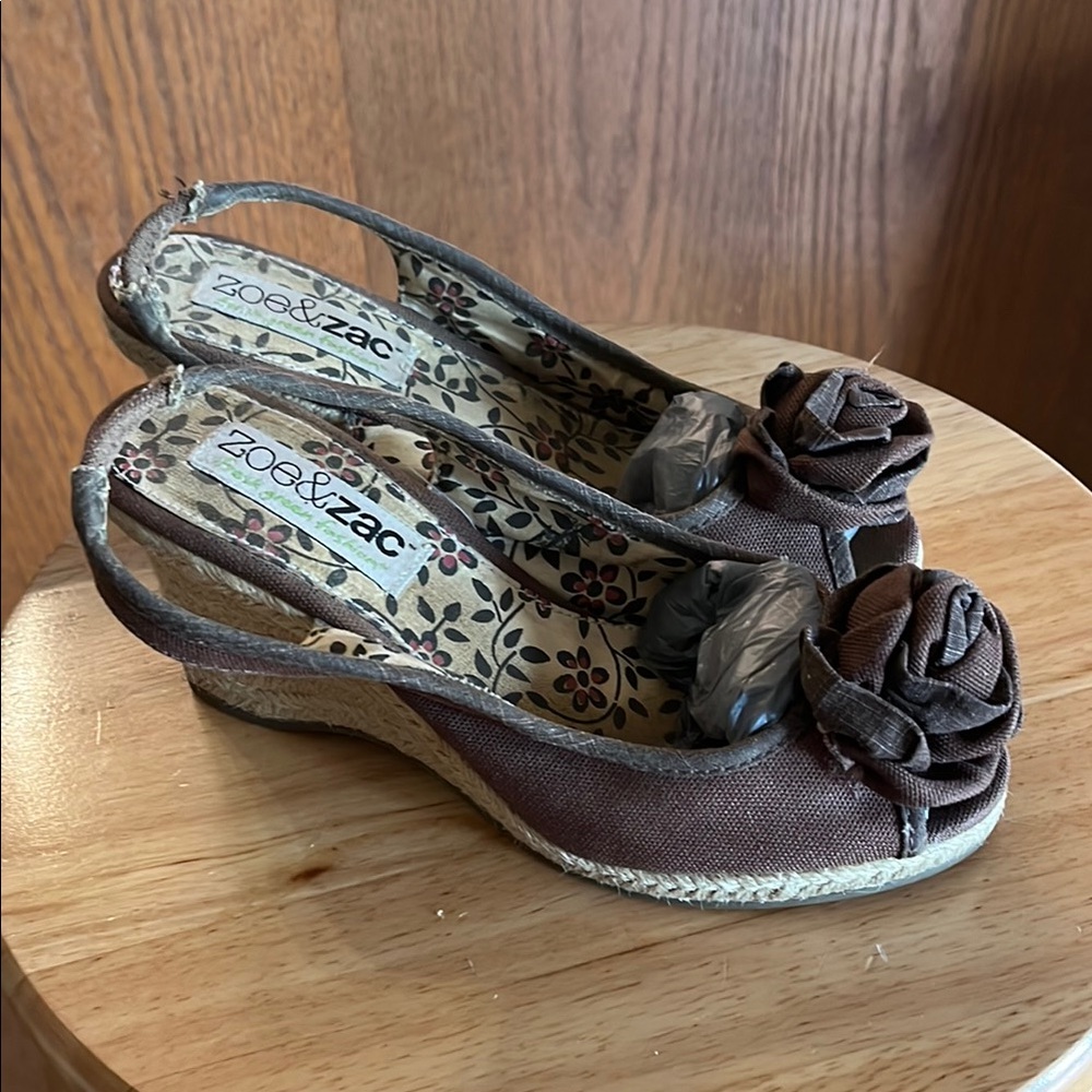 Women's Brown Wedge Shoes